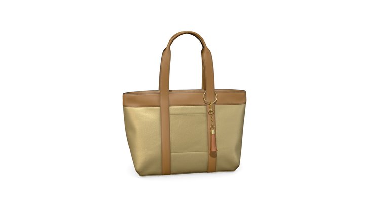 Canvas01 Tote 2K UDIM*3 3D Model