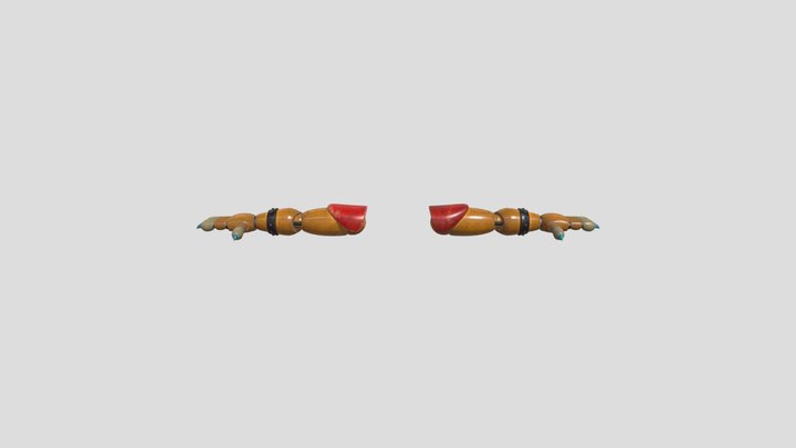 Glamrock Freddys Arms POV 3D Model
