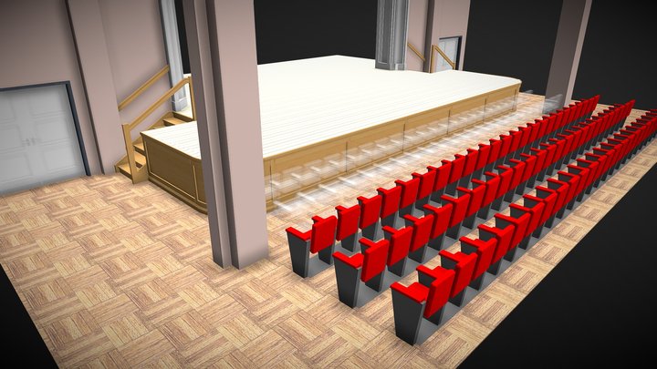 сцена 3D Model