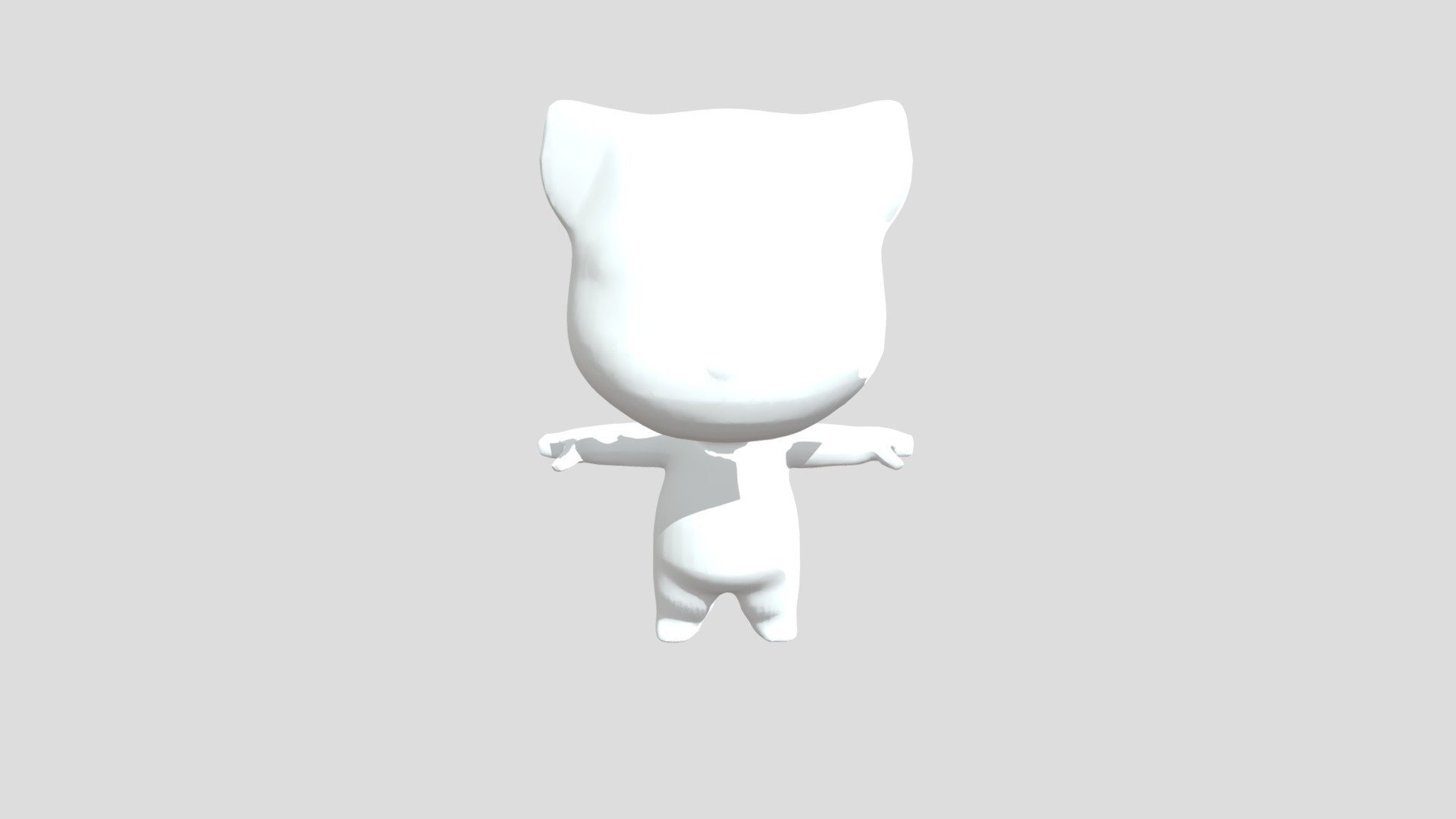 Talking Angela Rig T Pose - Download Free 3D model by ...