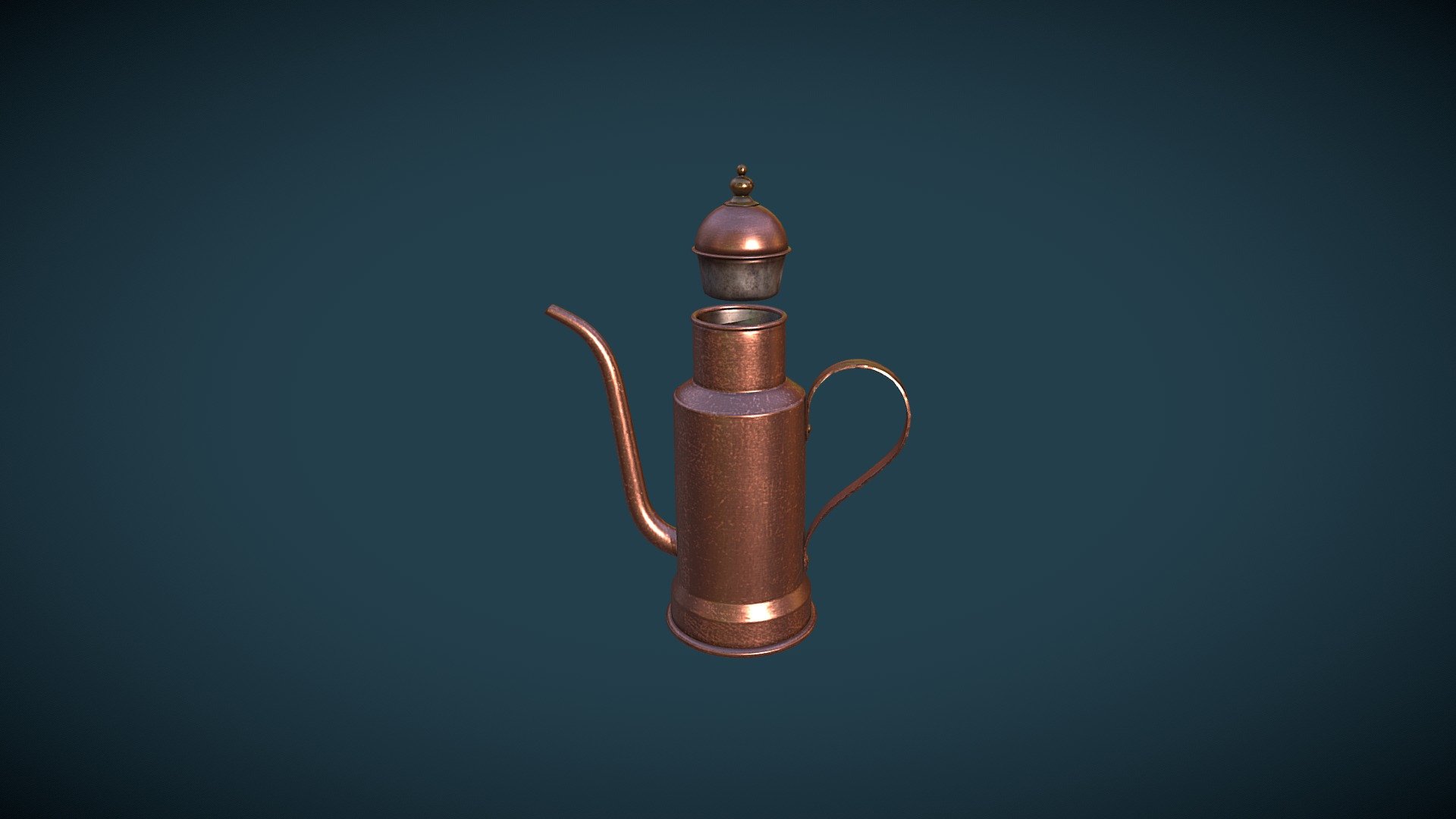 Kitchen Olive Oil Cruet / Bottle (Copper)