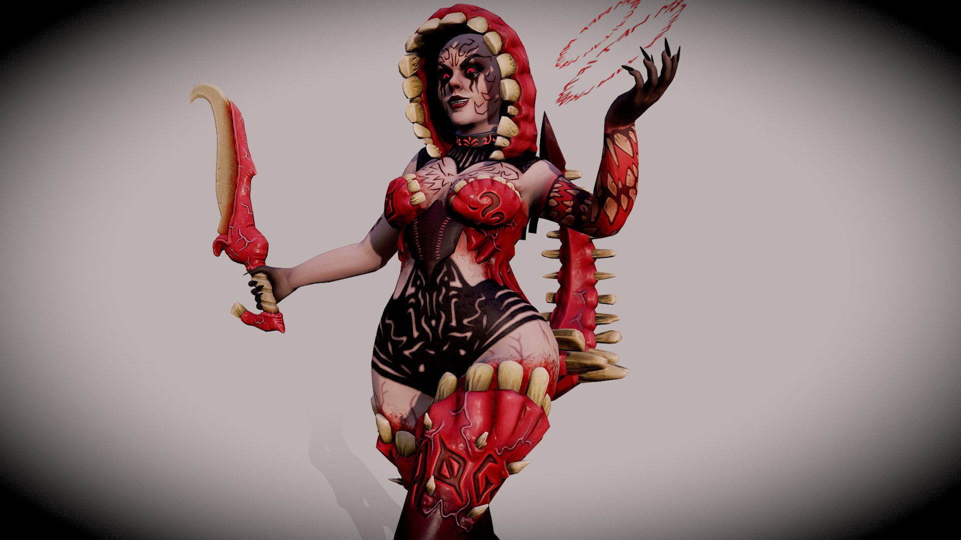 Mage of the Maw - Overwatch Fanart — Sketchfab embed 3D viewer