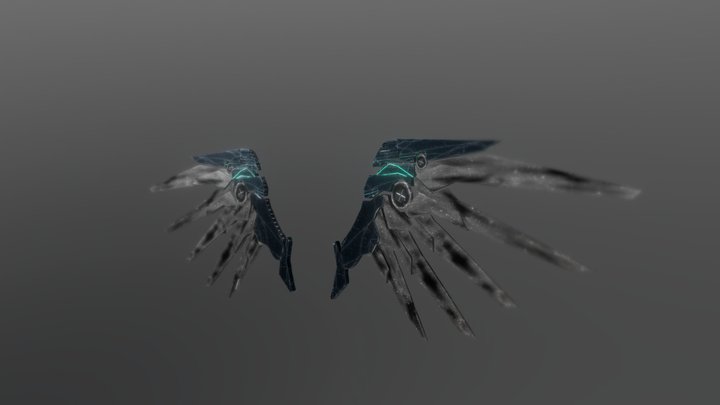 Mecha Wings~ 3D Model