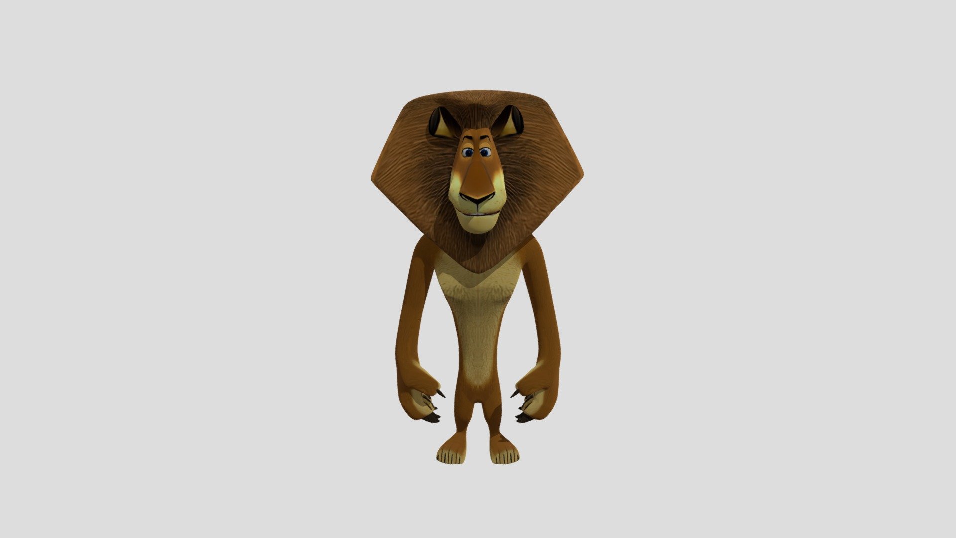 Alex V2 - Madagascar - Download Free 3D model by Guilherme Navarro ...