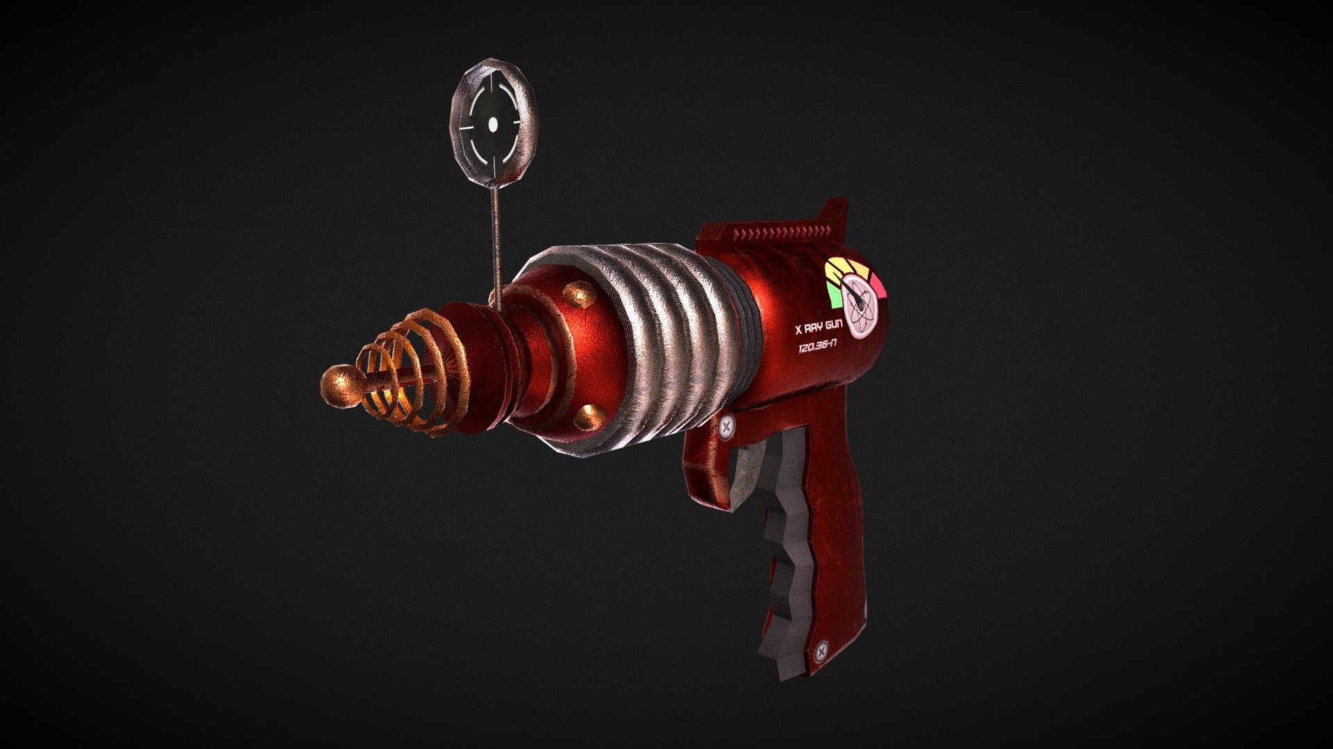 - Ray Gun - 3D model by Korax254 (@Tonifo254) .