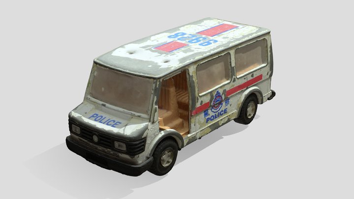 PoliceCar toy 3D Model