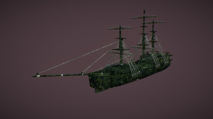PIRATE SHIP 3D Model