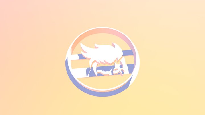 Overwatch Cookie Cutter - Zarya 3D Model