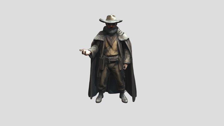 7 Days to Die - trader Joel 3D Model