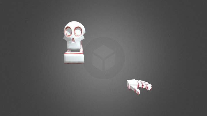 UV Đầu Tay 3D Model