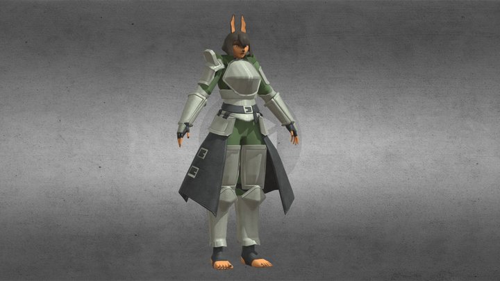 Rory The Berserker 3D Model