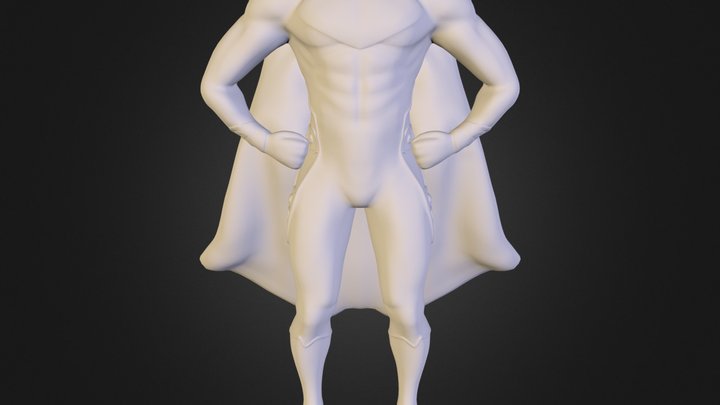 Superman 3D Model