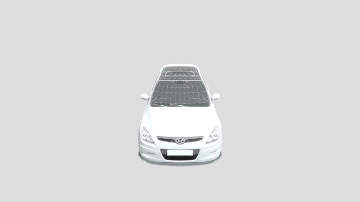 2011 Hyundai i30 FD 3D Model