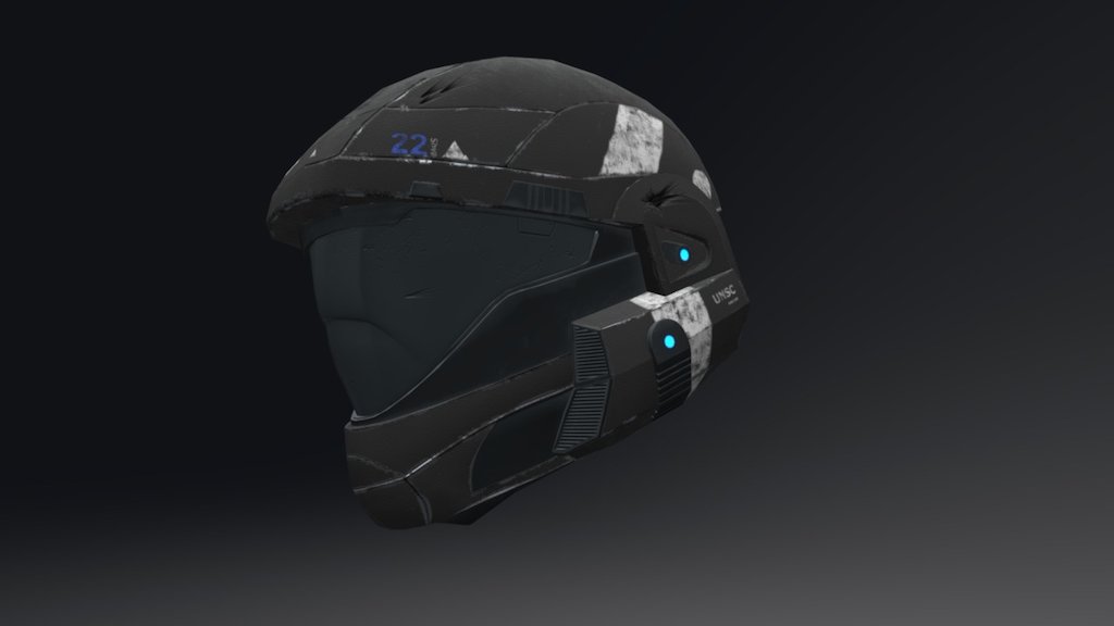 ODST Helmet - 3D model by TomNardini [036af4f] - Sketchfab