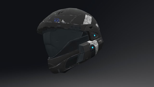 ODST Helmet 3D Model