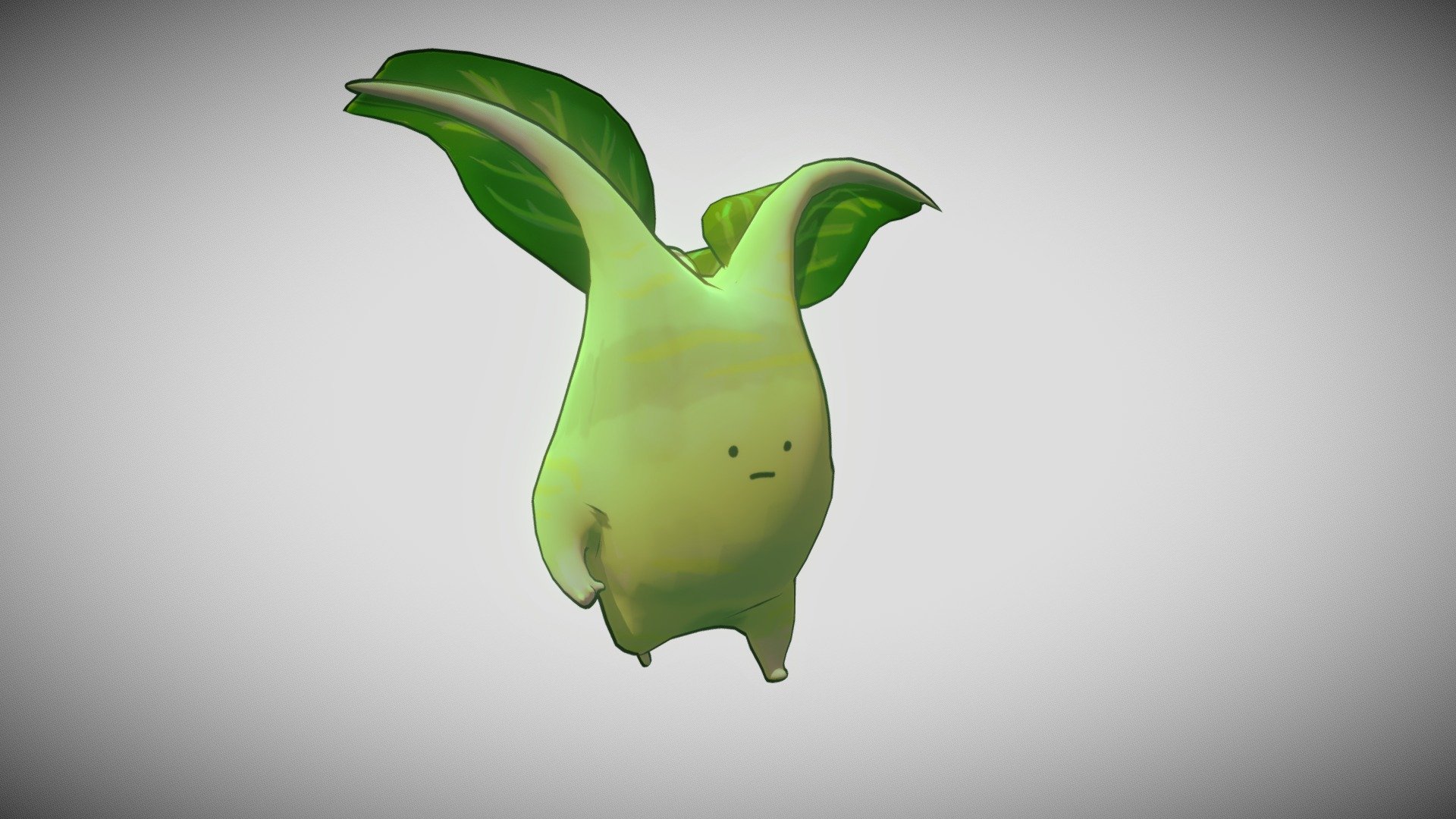 A walking turnip - 3D model by Ronata (@Ronata-Venya) [036b1bc] - Sketchfab