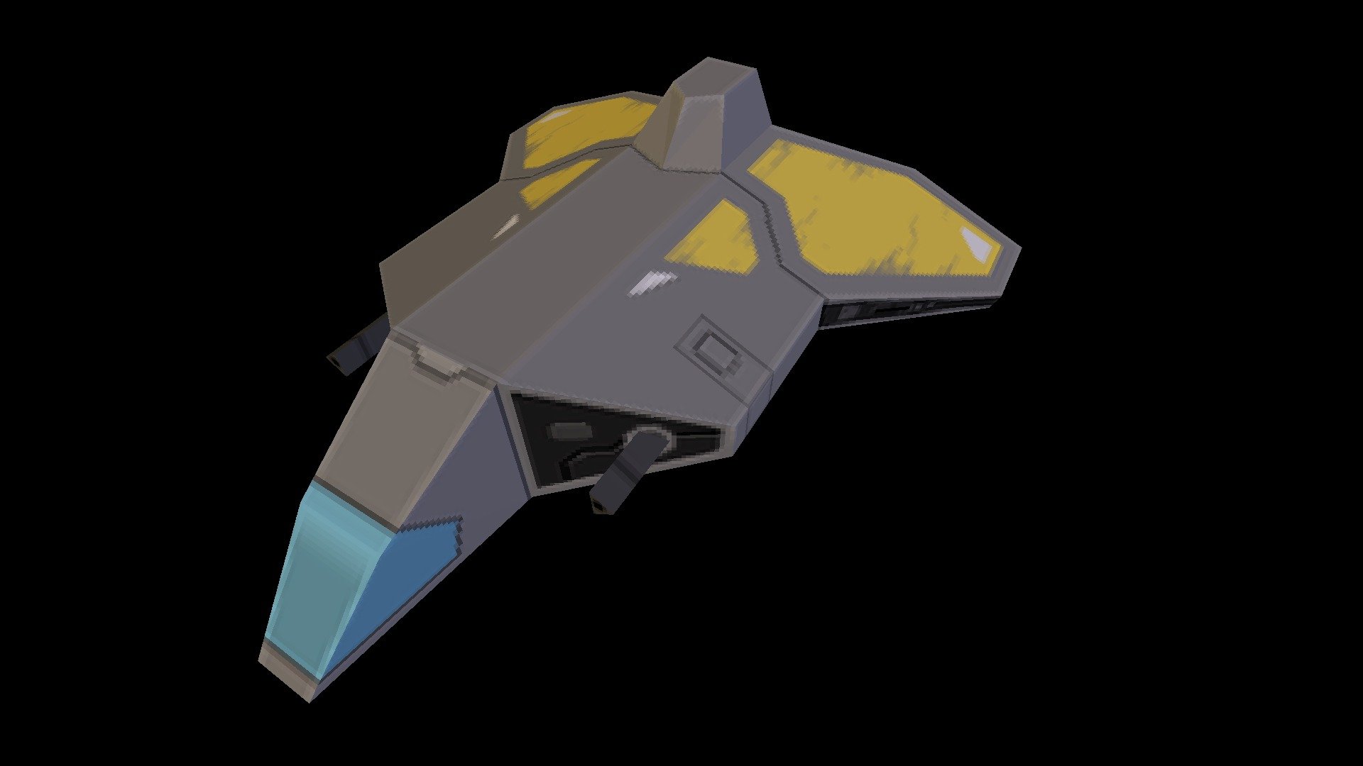 Low-Poly Spaceship