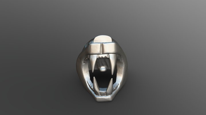 Jaguar Statuette Infinity 02 3D Model