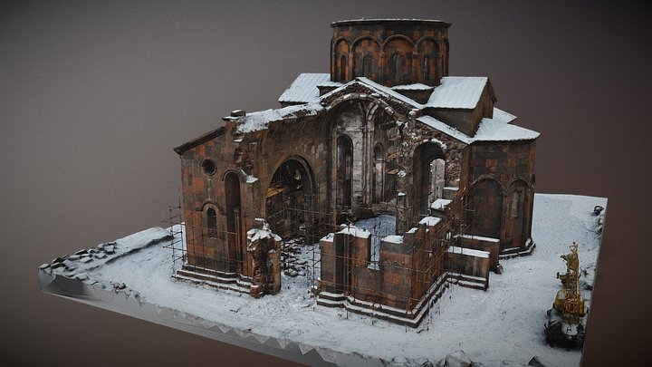 The Cathedral of Talin 3D Model