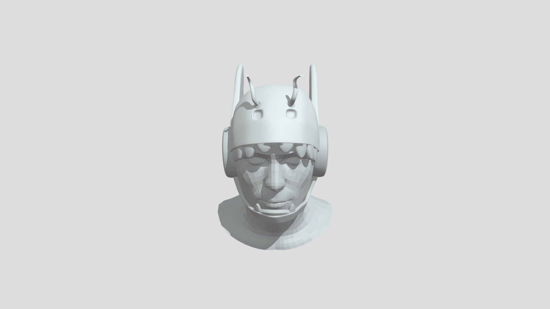 Stitch Helmet 3D model by Samson2525 [036dac2] Sketchfab