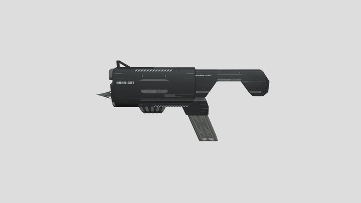 Grapple gun prop 3D Model
