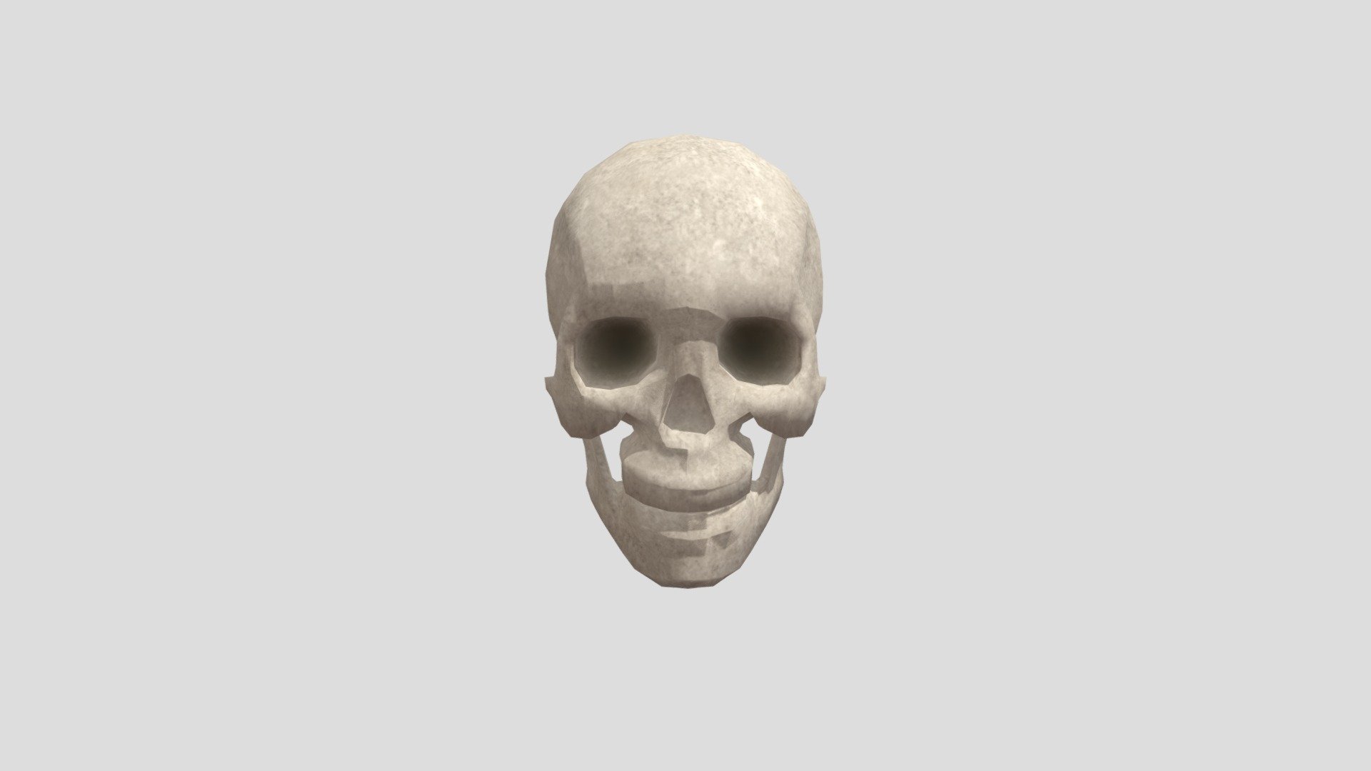 Skull for Unity - 3D model by Sigmoid Button Assets (@sigmoidbutton ...