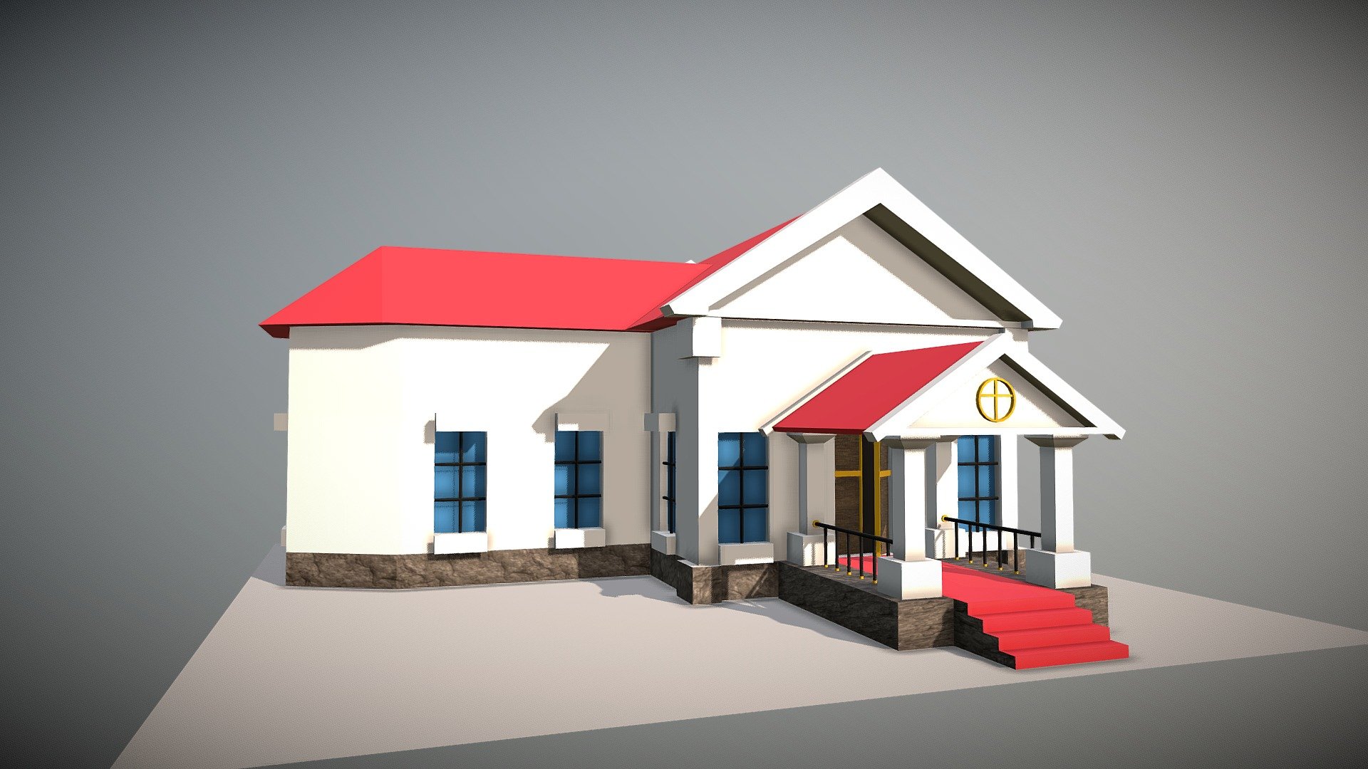 Church - Buy Royalty Free 3D model by The Design Wonderer (@TDW37 ...