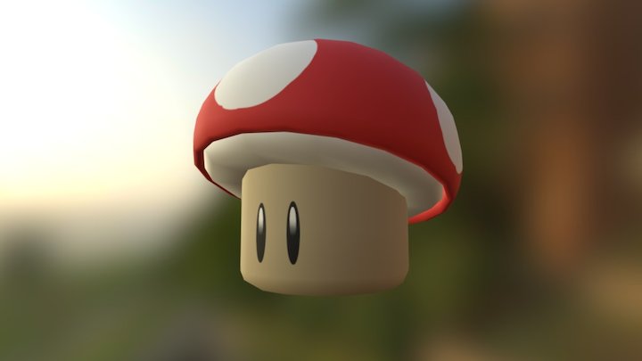 Mushroom Model 3D Model