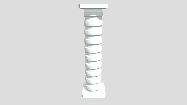 Column Greek 3D Model