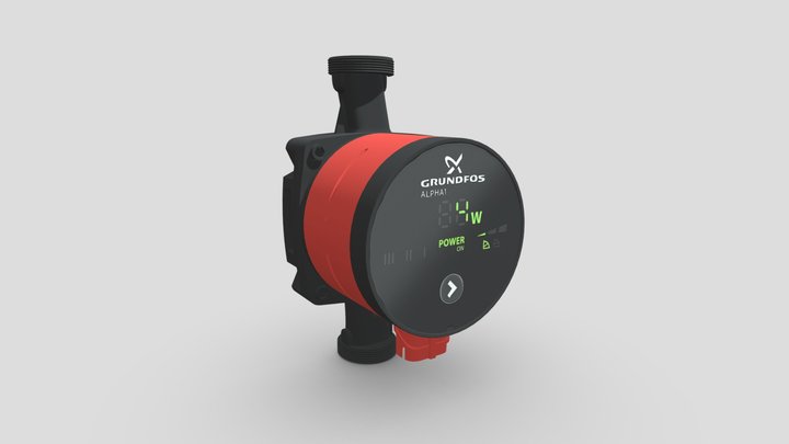 Grundfos Alpha1 3D Model