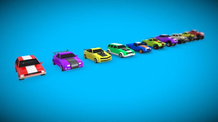 Cars 3D Model