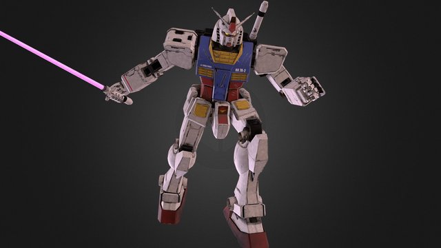 Gundam RX-78-2 3D Model