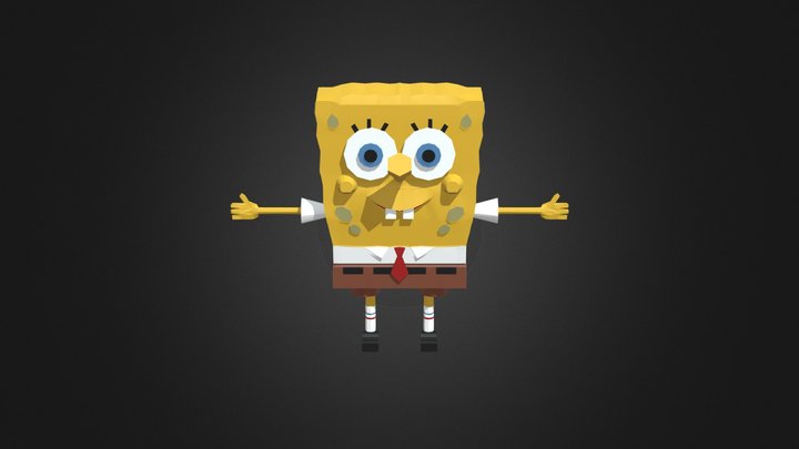 BOB ESPONJA 3D MAYA 3D Model