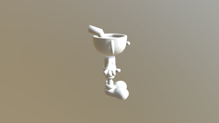 cuphead 3D Model