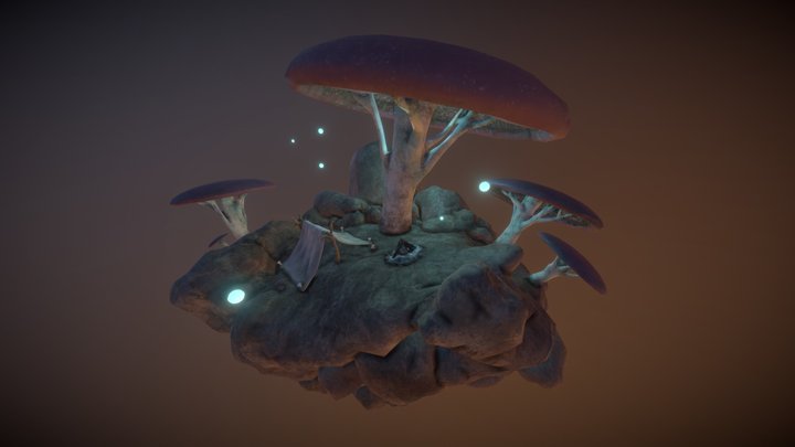 Camping Trip 3D Model