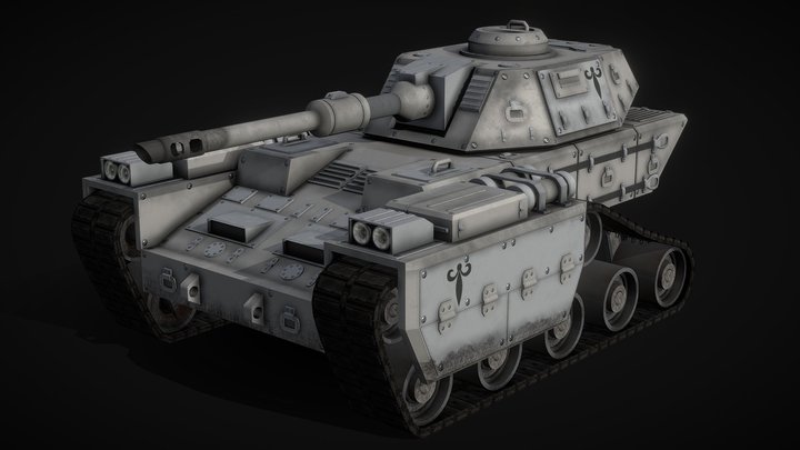 Chernovan Battle Tank 3D Model