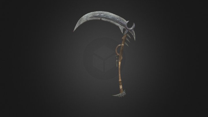 Original Design: Scythe of Elune 3D Model