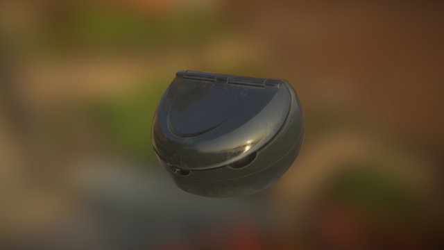 Grit Bin 3D Model