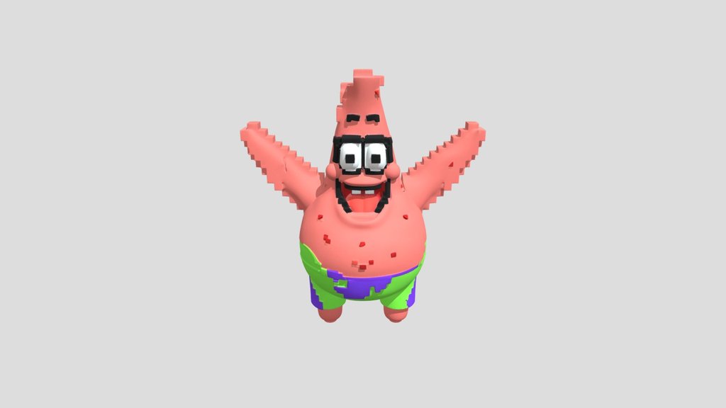 Blocky Patrick Star