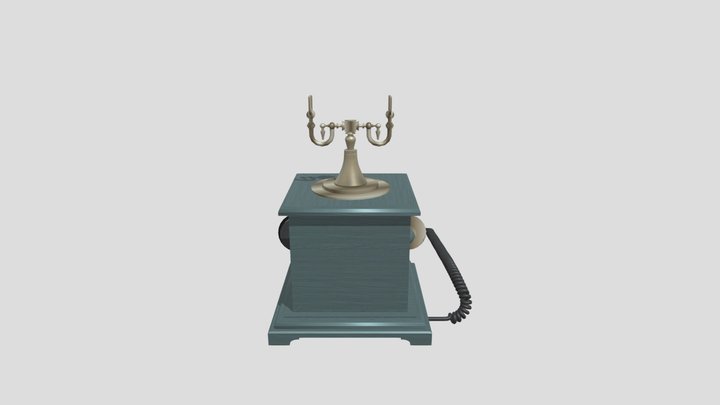antique telephone 3D Model
