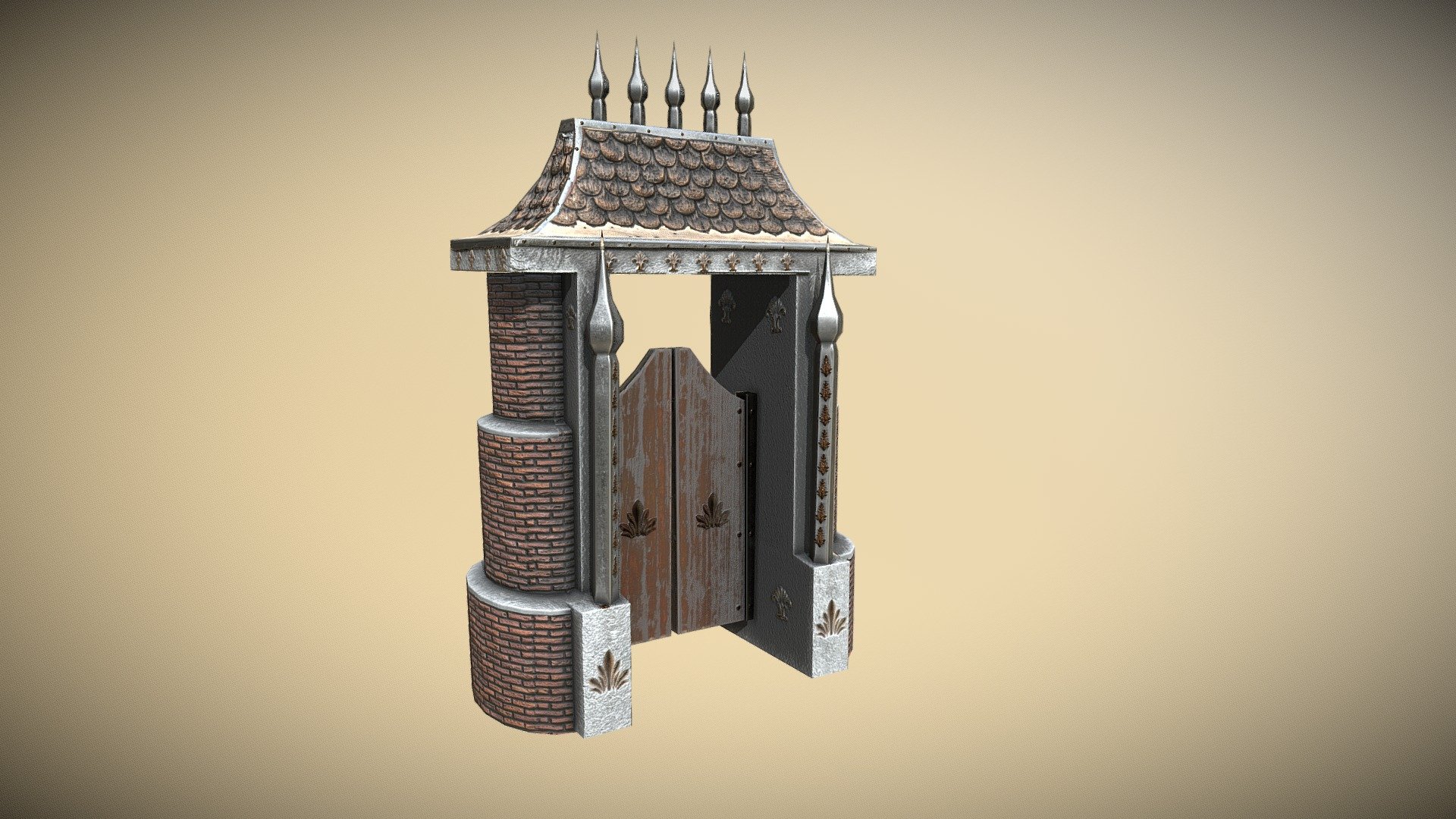 Gate - Buy Royalty Free 3D model by Dexsoft Games (@dexsoft-games ...