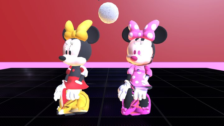Minkey Dance 3D Model
