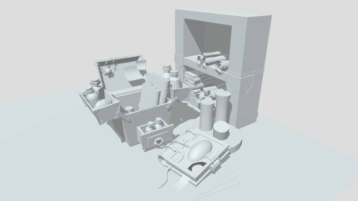 Witchbox_3_1 3D Model