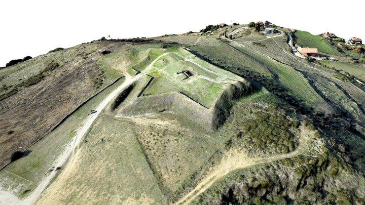Obra Militar nº 10 «Forte da Carvalha» 3D Model