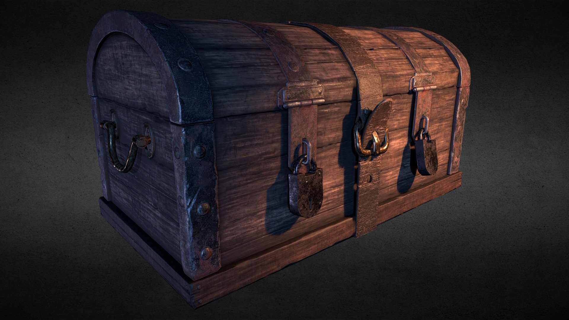 Medieval Chest - Download Free 3D model by AIV (@aiv) [037b03a] - Sketchfab