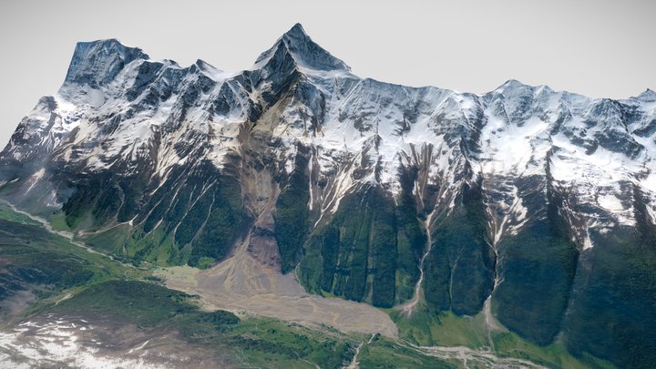 Blatten Glacier collapse 2025-05-30 3D Model