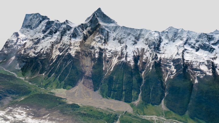 Blatten Glacier collapse 2025-05-30 3D Model