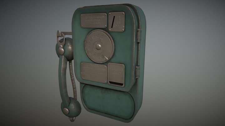 old soviet taxophone 3D Model