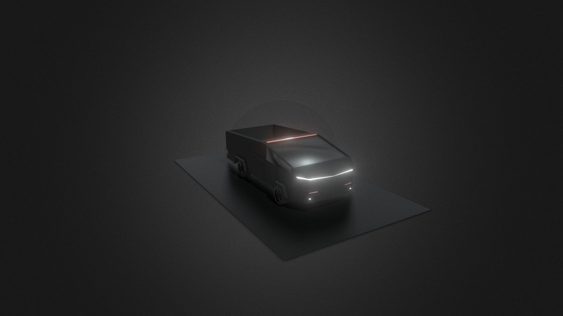 Tesla Cybertruck (black)