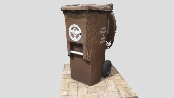 Trash can 3D Model